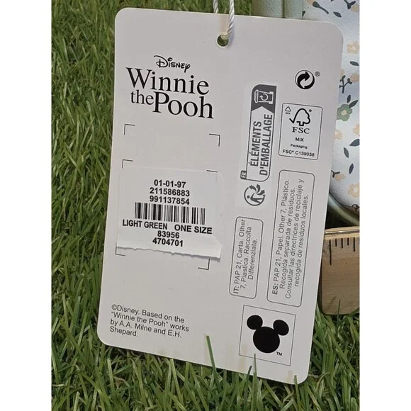 Disney Primark "Winnie The Pooh" Crossbody/Camera Bag Light Green NWT 9"x6"x3" - Picture 11 of 12